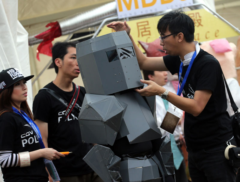 Red Bull Flugtag event in HK