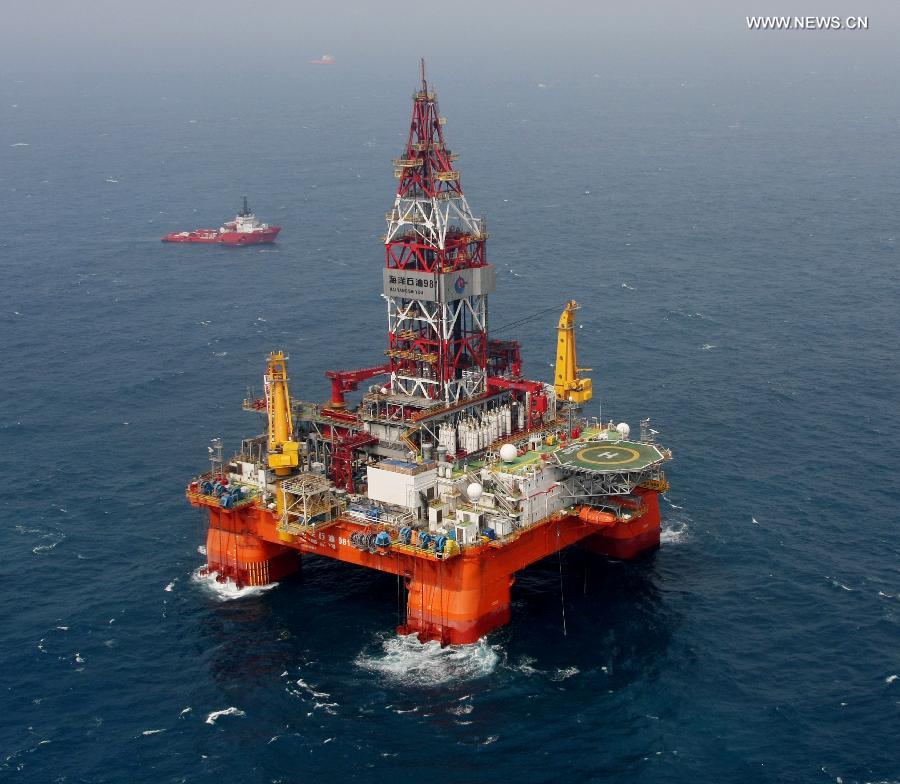 Drilling within Chinese waters: official