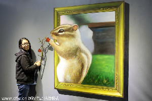 3D luminous art show in Guangzhou