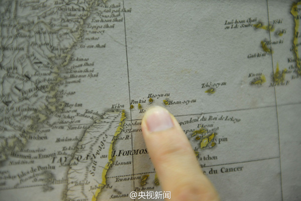 Old Diaoyu Islands maps go under the hammer