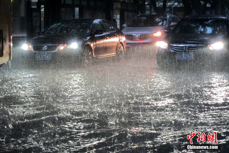 Severe rainstorms swamp China