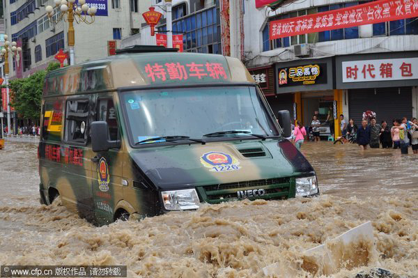Heavy rain to hit south China