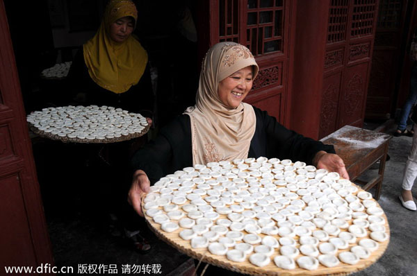 Chinese Muslims celebrate Eid al-Fitr