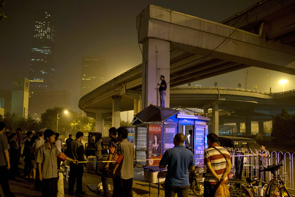 72 newsstands hauled away in Chaoyang district