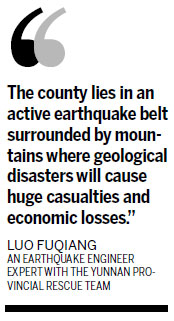 Quake-hit town may be moved to safer ground