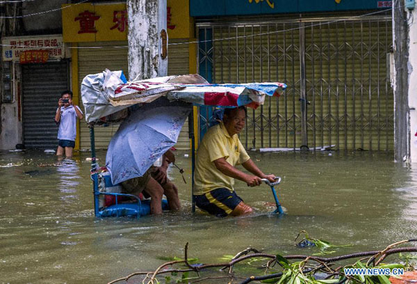 At least 7 dead as Typhoon Kalmaegi causes havoc in China