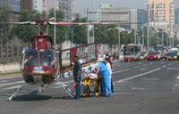 Permanent air rescue service begins in Xi'an