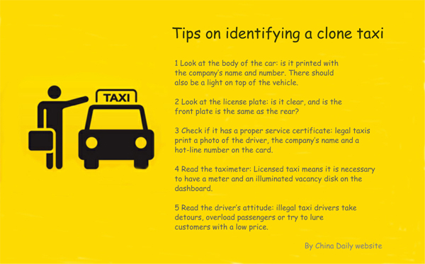 Guangzhou gears up clone taxi crackdown - China - Chinadaily ...