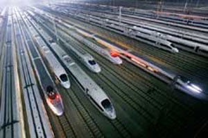 Bullet train starts operating in Xinjiang