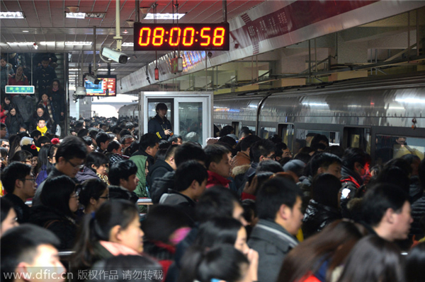 Subway users feel crowds and pinch after fare hike