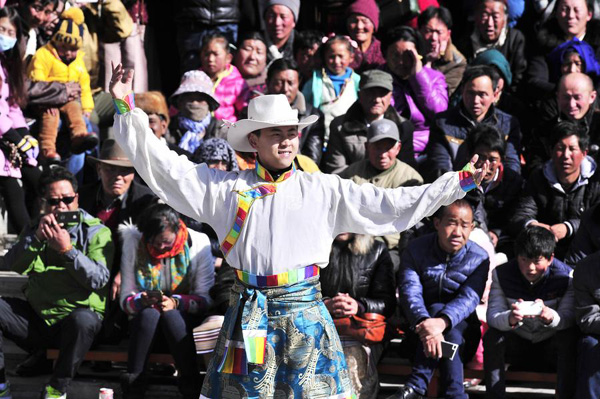 Tibetans rejoice at twin New Year celebration