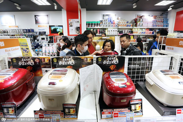 Most popular items Chinese shoppers buy overseas[1]