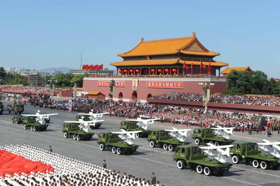 Military parade to mark victory of War of Resistance Against Japanese Aggression