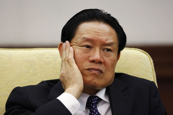 Top court said Zhou Yongkang's influence cleared