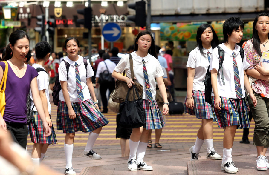 Now and Then: The changing look of school uniforms[4]- Chinadaily.com.cn