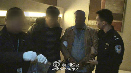 Gang of foreigners busted in Guangzhou