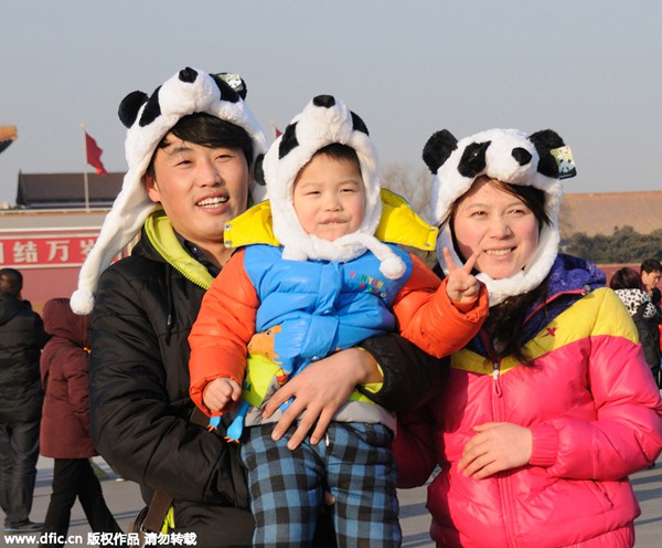 Report: Chinese families become smaller