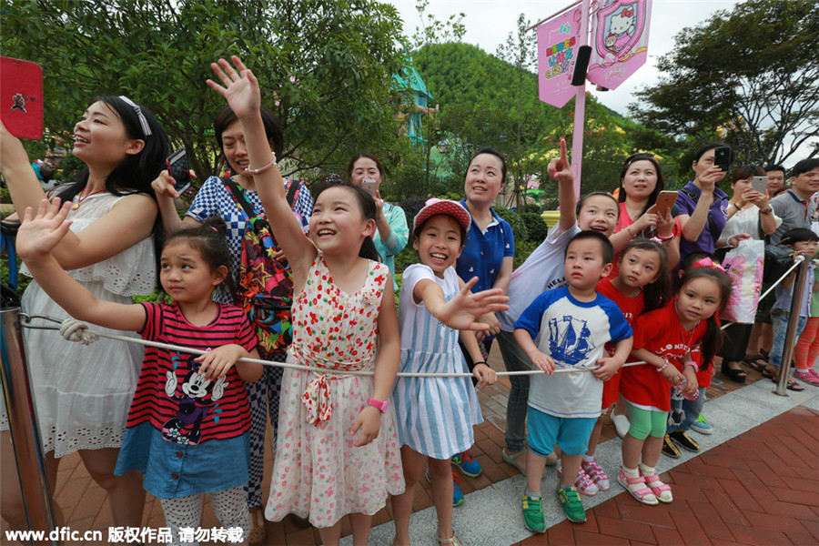 Massive Hello Kitty theme park opens to visitors