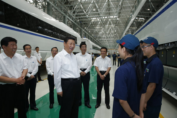 Xi stresses status of SOEs in national development