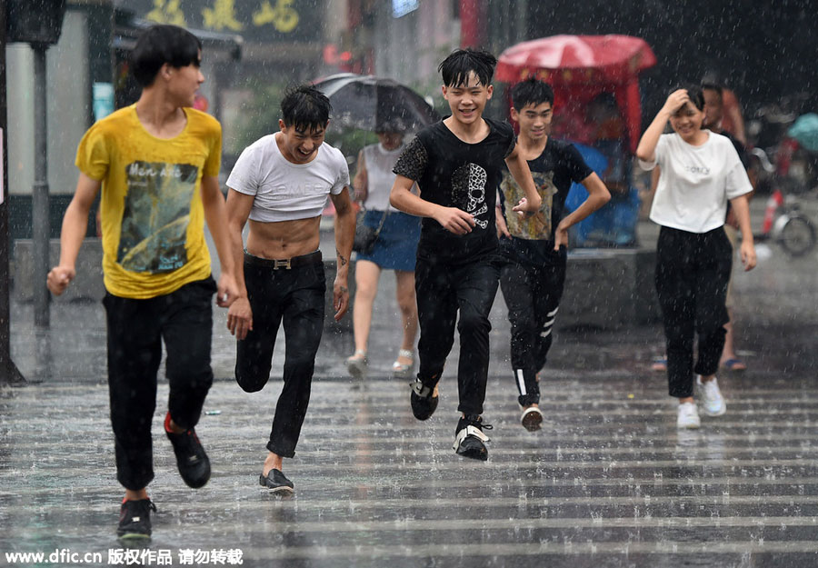 Thunderstorms to hit central, south China