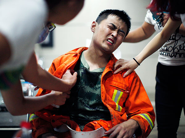 One survivor found after Tianjin blasts, firefighter casualties 'grave'