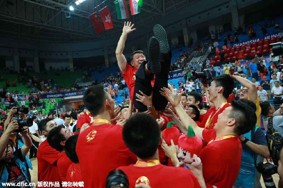 China qualifies for Rio Olympics with Asian Championship title