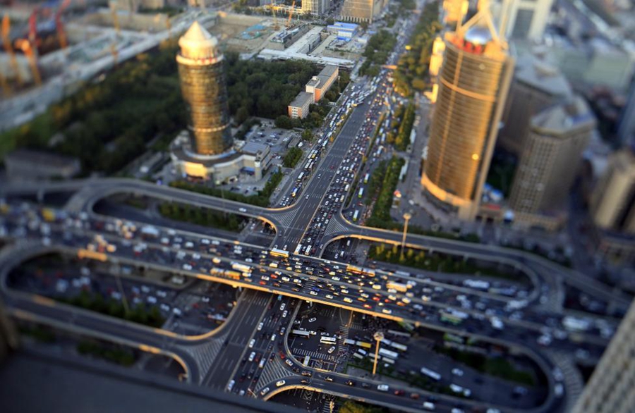 China from above