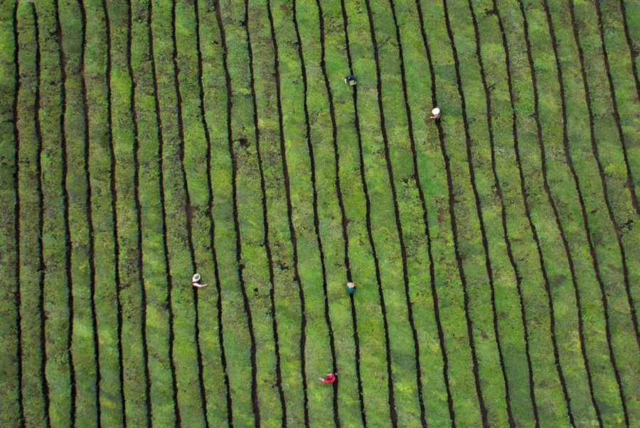 China from above