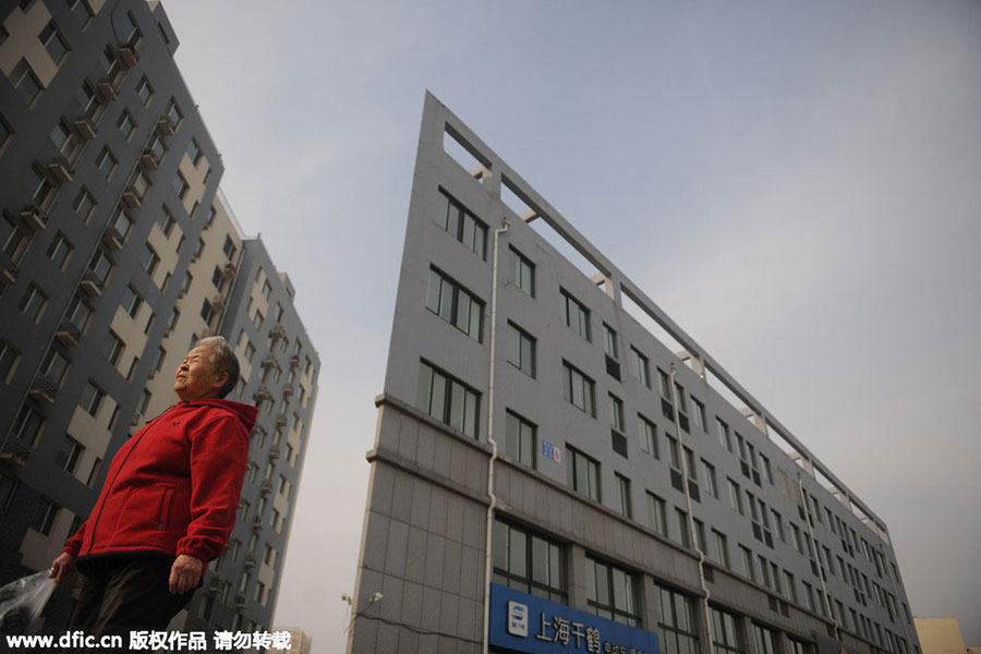 Real 'house of card' in E China city