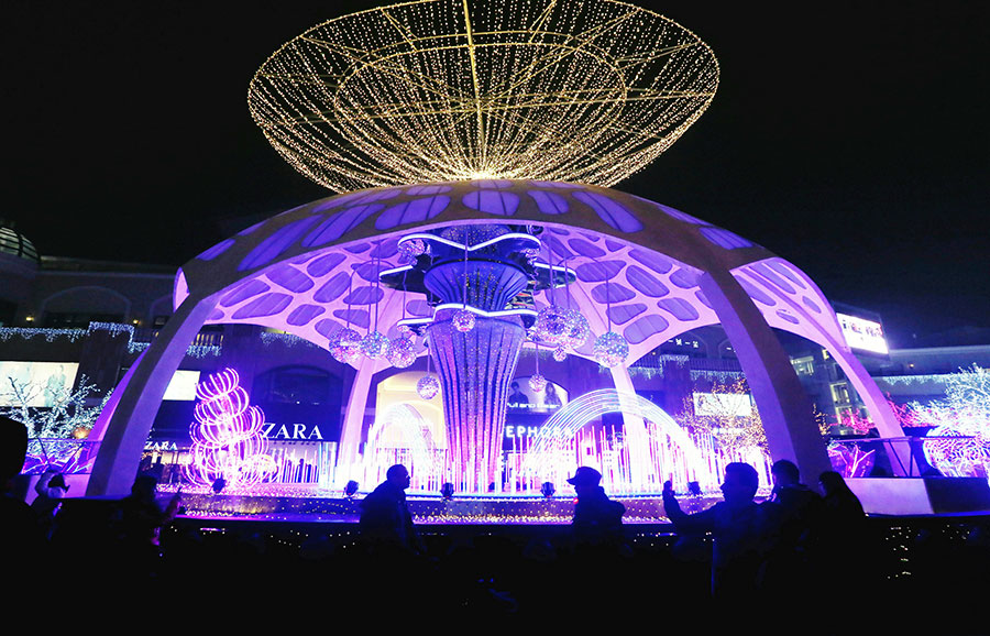 Lighting festival in Beijing