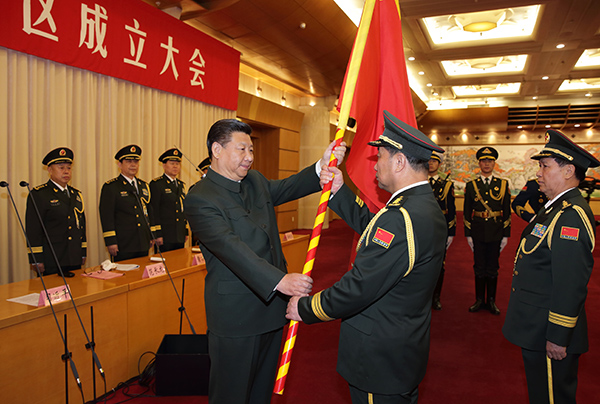 China's military regrouped into five PLA theater commands