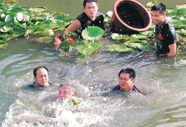 Plants and passion restore troubled waters