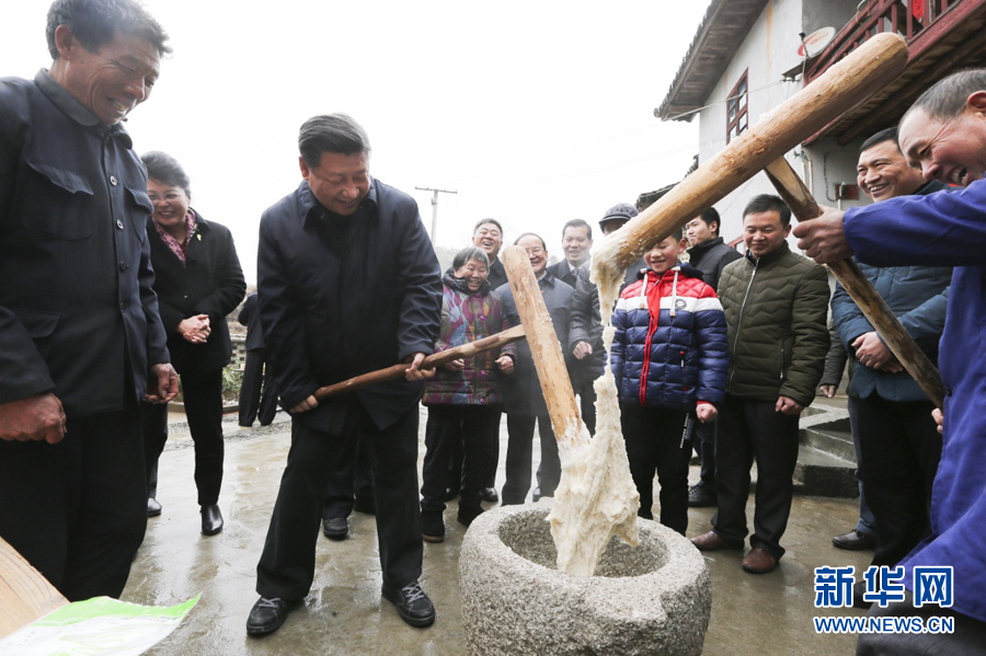 Xi visits old revolutionary base areas ahead of Spring Festival