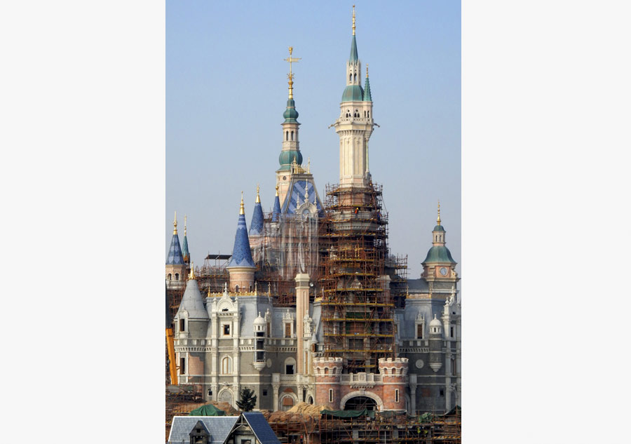 Now and then: How the Shanghai Disney Resort was built from nothing