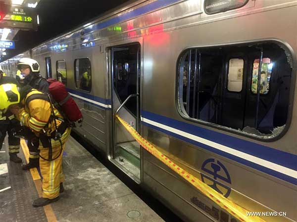 25 injured in Taiwan train blast
