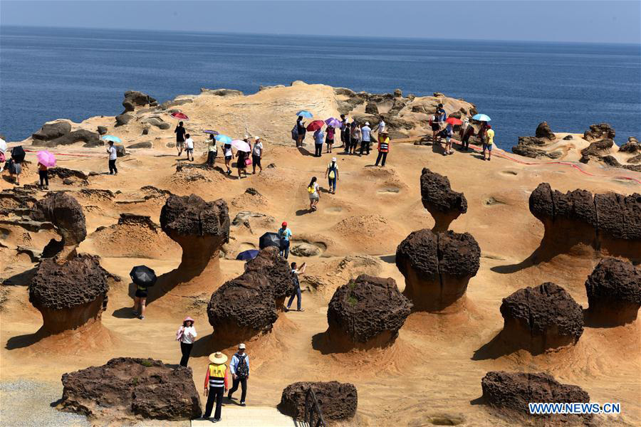 Taiwan park struggles to save 'Queen's Head' rock from disintegration