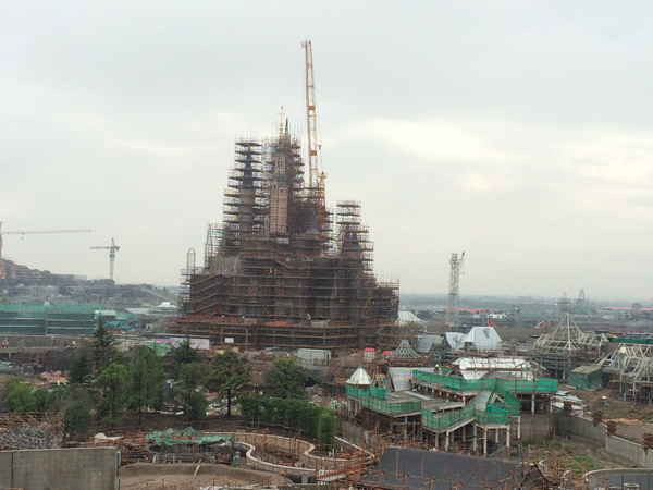 Shanghai Disneyland through time and a lens