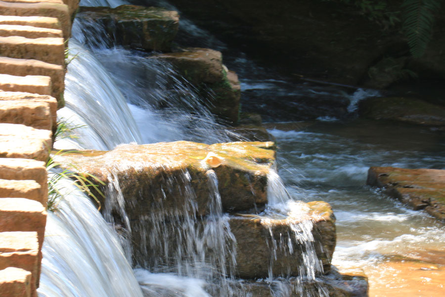 Magnificent view of Sidonggou waterfall