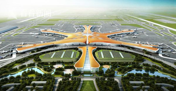 Beijing new airport designed smooth check-in access