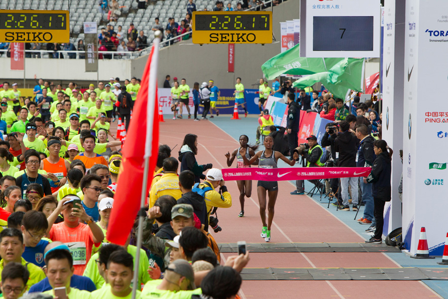 South African runner wins Shanghai Marathon