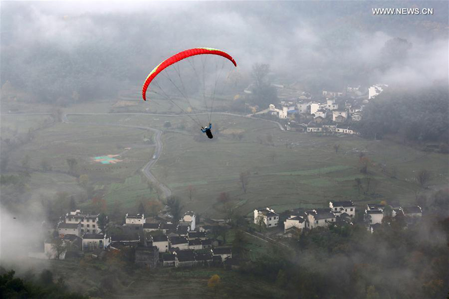 Scenery of Tachuan village in E China's Huangshan