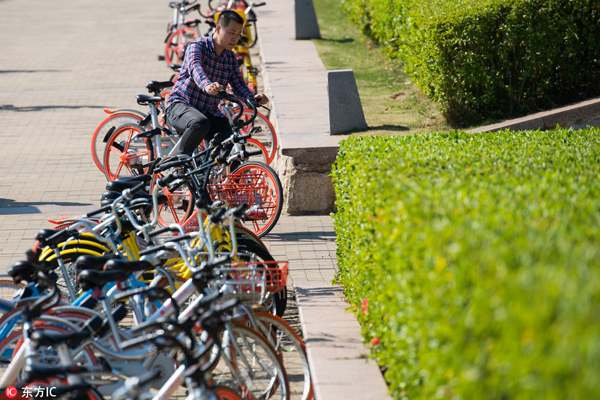 Shenzhen: Share bikes but don't park them illegally