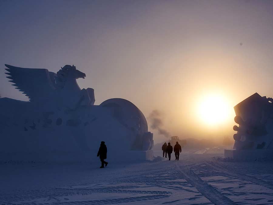 Winter wonders in Northeast China