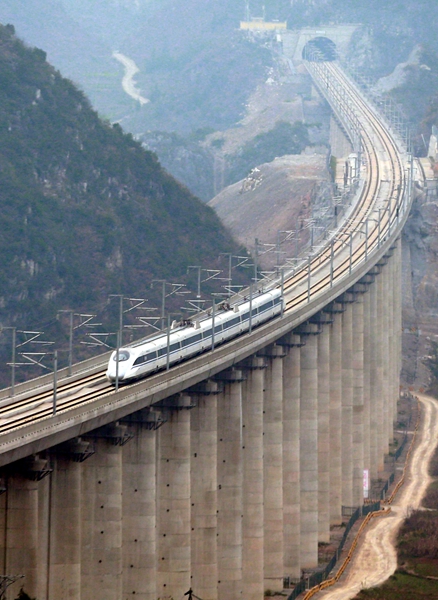 Bullet train network still moving at speed