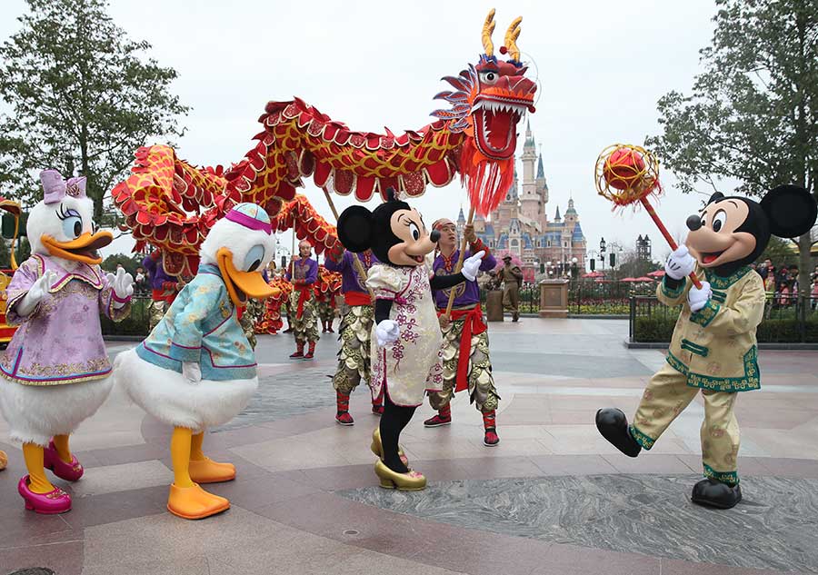 Shanghai Disney braces for Chinese New Year holiday