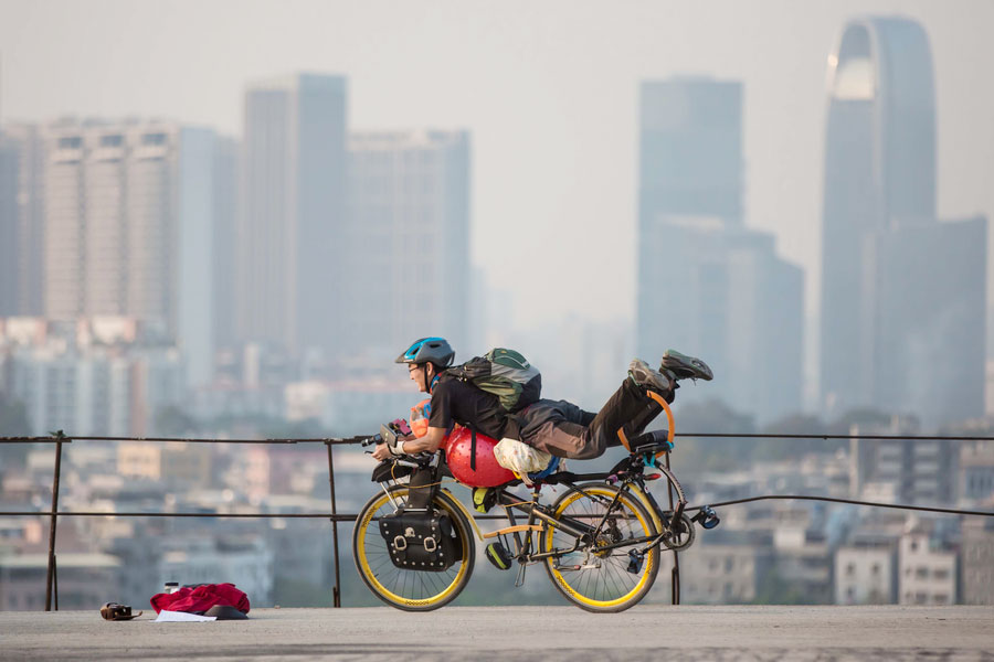 cycling out of the saddle