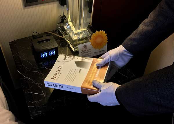 Japanese hotel chain's remark on books stirs outrage
