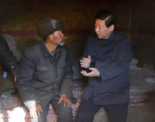 Xi's visits before Spring Festival