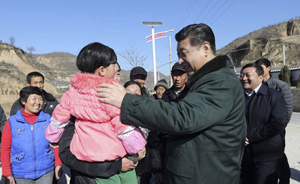 Xi's visits before Spring Festival