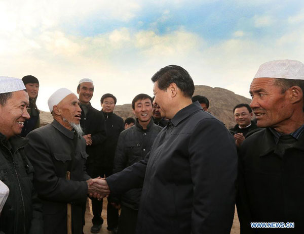 Xi's visits before Spring Festival